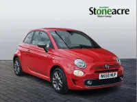 Used Fiat 500 S 69 HP (50 kW) 2018 Red Hatchback