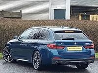 Used BMW 520 M Sport 190 HP (139 kW) 2022 Blue Estate