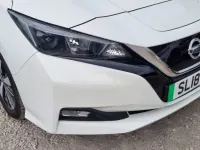 Used Nissan Leaf Acenta 110 kW (150 HP) 2018 White Hatchback