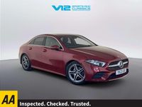 Used Mercedes A180 AMG line 136 HP (100 kW) 2021 Red Sedan