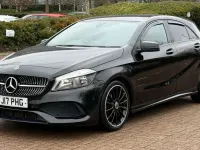 Used Mercedes A200 Executive 136 HP (100 kW) 2017 Black Hatchback