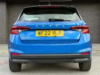 Used Skoda Fabia SE L 2022 Blue Hatchback