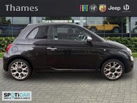 Used Fiat 500C Rock 69 HP (50 kW) 2019 Black Cabriolet