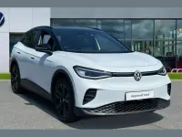 New VW ID.4 Black Edition 210 kW (286 HP) 2026 Glacier white metallic black SUV
