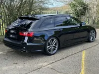 Used Audi A6 Black Edition 320 HP (235 kW) 2015 Black Estate