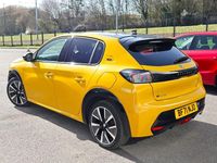 Used Peugeot e-208 GTi 100 kW (136 HP) 2021 Yellow Hatchback