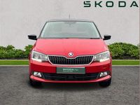 Used Skoda Fabia Colour Edition 94 HP (69 kW) 2018 Red Hatchback