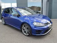 Used VW Golf VII R 2017 Blue Hatchback