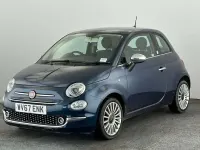 Used Fiat 500 Mirror 69 HP (50 kW) 2018 Blue Hatchback