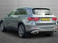 Used Mercedes GLC220 AMG line 194 HP (142 kW) 2020 Selenite grey SUV