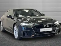 Usado Audi A7 S-Line 286 CV (210 kW) 2019 Gris Berlina