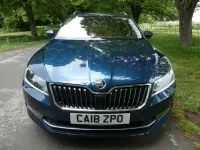 Second-hand Skoda Superb LAURIN & KLEMENT 190 CP (139 kW) 2018 Albastru Break