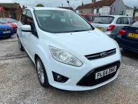 Used Ford C-MAX Titanium 113 HP (83 kW) 2014 White MPV