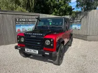 Used Land Rover Defender 2009 Black/red Estate