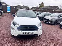 Used Ford Ecosport ST-Line 125 HP (91 kW) 2018 White SUV