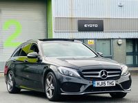Used Mercedes C220 AMG Line Premium Plus 2015 Black Estate