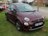 Used Fiat 500S S 2016 Red Hatchback