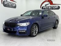 Used BMW 520 M Sport 2018 Blue Sedan