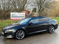 Used Skoda Superb SportLine 220 HP (161 kW) 2018 Black Hatchback