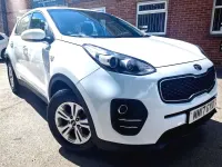 Used Kia Sportage 177 HP (130 kW) 2017 White SUV