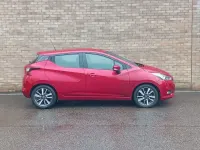Used Nissan Micra Acenta Limited Edition 90 HP (66 kW) 2019 Red Hatchback