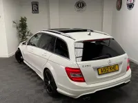 Begagnad Mercedes C250 2012 Vit Kombi