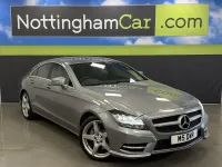 Käytetty Mercedes CLS350 AMG 2012 Hopea Coupe - kaksiovinen
