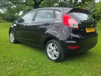 Used Ford Fiesta Zetec 2015 Black Hatchback