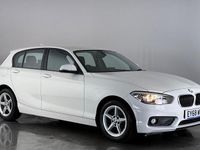 Used BMW 118 136 HP (100 kW) 2018 White Hatchback
