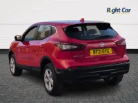 Used Nissan Qashqai Acenta Premium 2021 Red SUV
