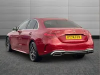 Used Mercedes C220 AMG Line Premium Plus 196 HP (144 kW) 2025 Red Sedan