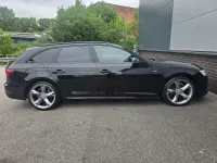 Used Audi A4 Black Edition 150 HP (110 kW) 2018 Black Estate