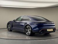 Used Porsche Taycan Performance Package 11 kW (15 HP) 2021 Gentian blue metallic Sedan