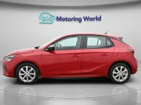 Used Vauxhall Corsa Design Edition 75 HP (55 kW) 2022 Red Hatchback