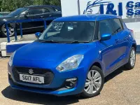 Used Suzuki Swift SZ-T 111 HP (81 kW) 2017 Blue Hatchback