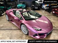 used Lamborghini Huracán 5.2 LP 640-4 EVO SPYDER 2d 631 BHP