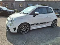 Used Abarth 595 Turismo 165 HP (121 kW) 2018 White Hatchback