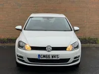 Used VW Golf VII Edition 110 HP (80 kW) 2017 White Hatchback