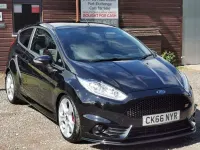 Used Ford Fiesta ST 182 HP (133 kW) 2016 Black Hatchback