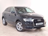 Used Audi Q3 S-Line 180 HP (132 kW) 2018 Black SUV