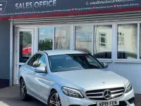 Used Mercedes C220 194 HP (142 kW) 2019 Silver Sedan