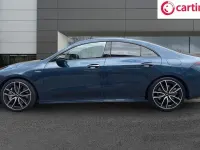 Used Mercedes CLA35 AMG Premium 306 HP (225 kW) 2022 Blue Coupe