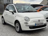 Used Fiat 500 Lounge 2013 White Hatchback