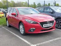 Usado Mazda 3 120 HP (88 kW) 2014 Vermelho Sedan