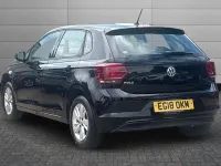 Used VW Polo SE 95 HP (69 kW) 2018 Black Hatchback