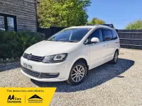 Used VW Sharan SE 150 HP (110 kW) 2015 White MPV