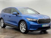 Used Skoda Enyaq iV Suite 97 kW (132 HP) 2021 Race blue metallic SUV