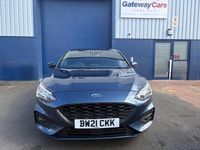 Used Ford Focus ST-Line 120 HP (88 kW) 2021 Blue Hatchback