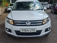 Used VW Tiguan Match 138 HP (101 kW) 2014 White SUV