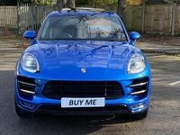 Used Porsche Macan Turbo Performance Package 2018 Blue SUV